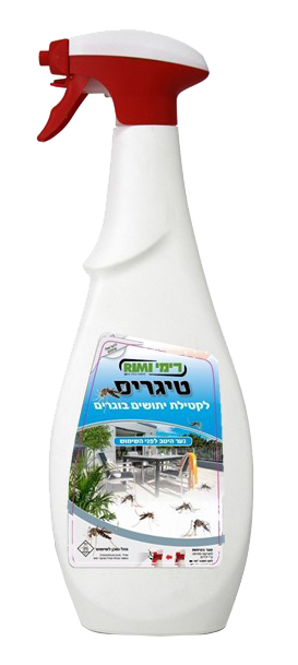 טיגריס במרסס להדברת יתושים, 750 סמ"ק