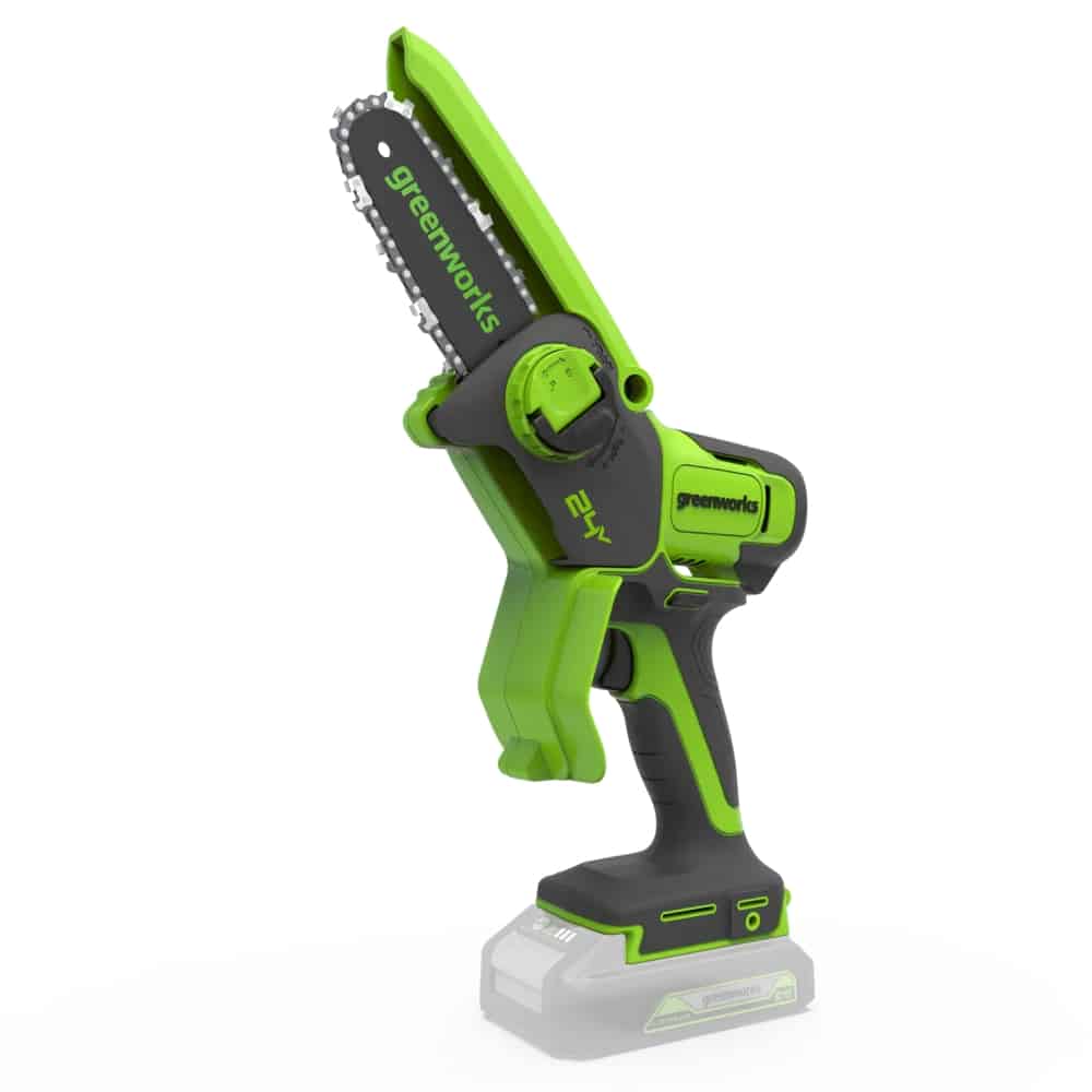 מסור שרשרת מיני נטען 24V (גוף בלבד) - Greenworks