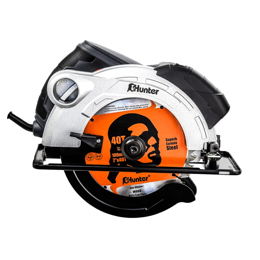 מסור עגול " 7.1/4 1400W Hunter 100612-003 כולל סמן לייזר